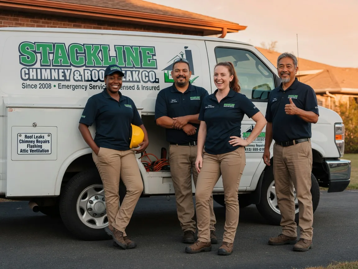 Chimney flashing repair company in New Windsor, IL